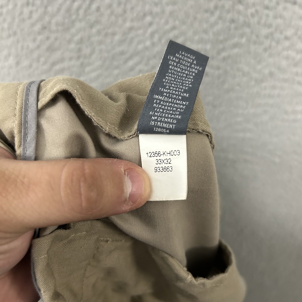 Bonobos Pants Mens 33x32 Khaki Chino Weekday Warrior Slim Fit Wednesday Cotton - Picture 11 of 12